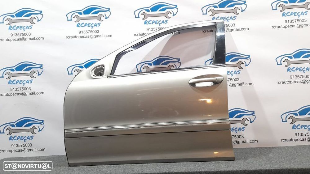 PORTA PORTAS FRENTE FRONTAL ESQUERDA MERCEDES BENZ CLASS C W203 A2037200105 2037200105 FECHO ELEVADOR MOTOR PUXADOR VIDRO RETROVISOR RETROVISORES - 3