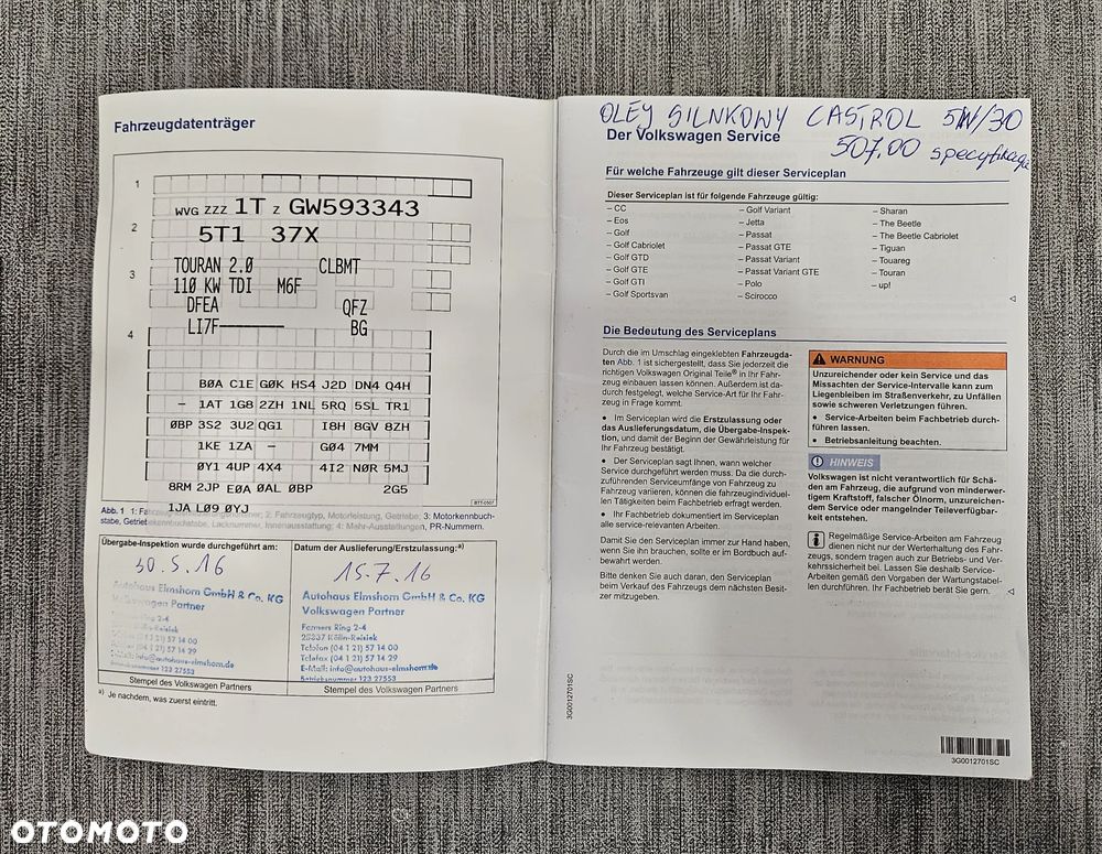 Volkswagen Touran 2.0 TDI SCR (BlueMotion Technology) Highline - 36