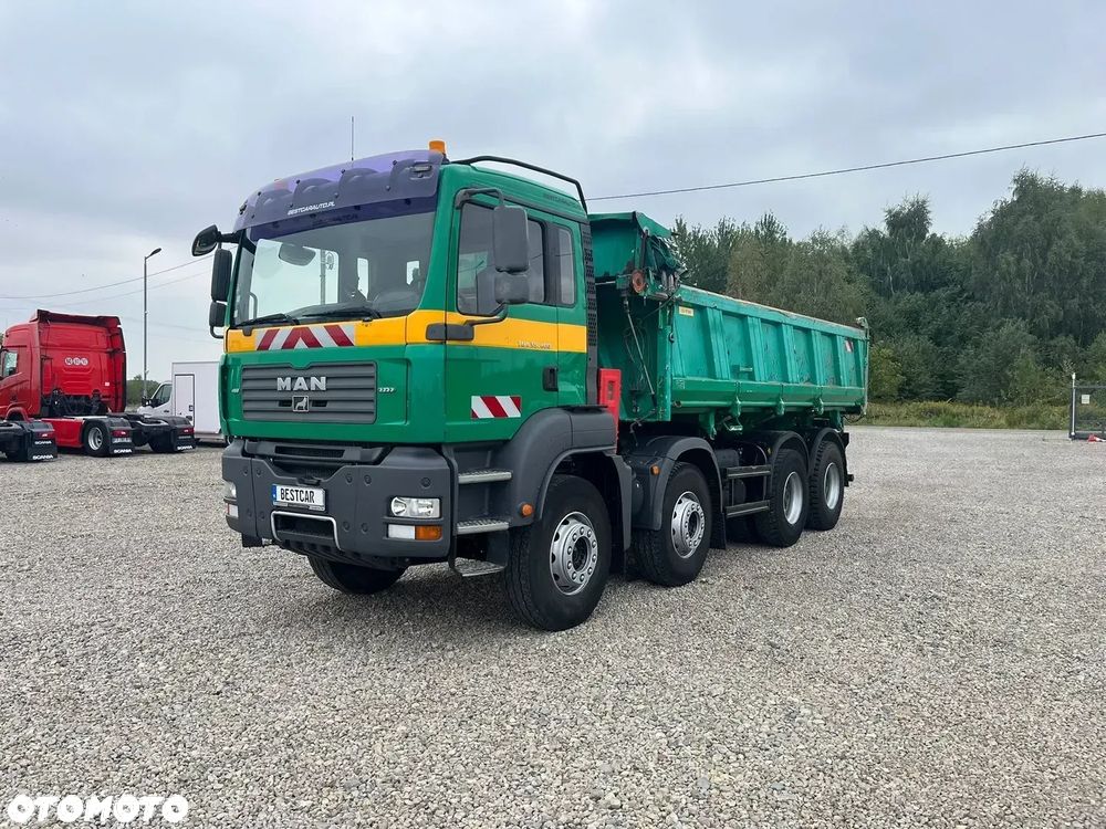 MAN TGA35.400 8X4  MEILLER BORDMATIC  Import Francja