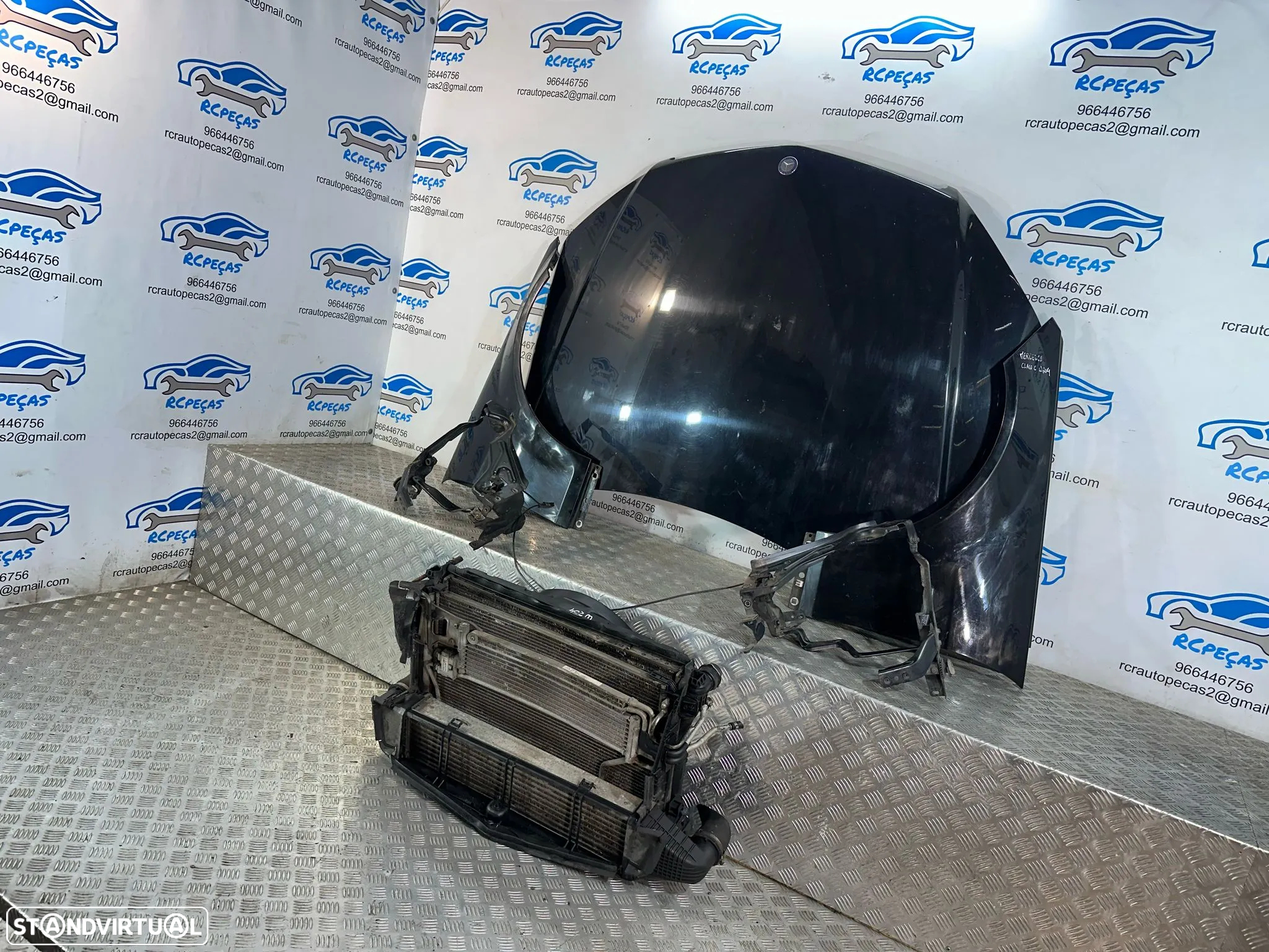 .Frente Completa Mercedes Benz Classe C W204 Sport Diesel 2006 - 2011 - 10