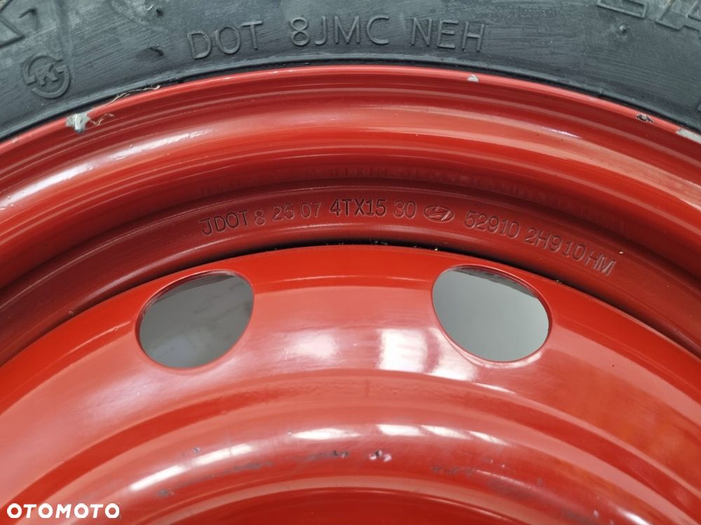 KOŁO DOJAZDOWE Kia Ceed Hyundai i30 125/80 D15 R15 52910-2H910 5x114.3 - 4