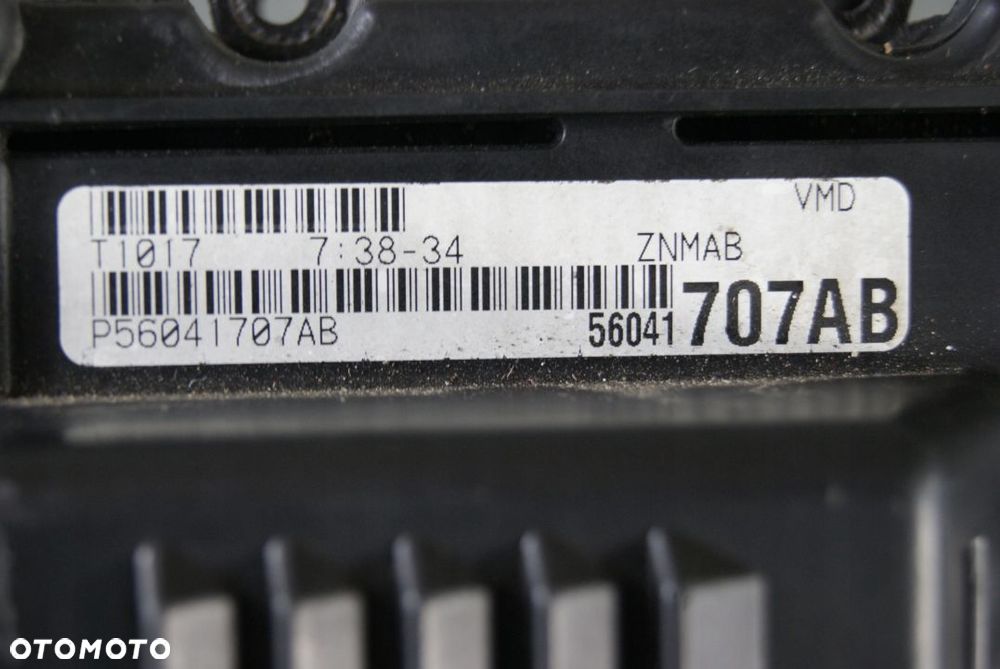 JEEP ZJ XJ 2,5 TD STEROWNIK SILNIKA 707AB - 2