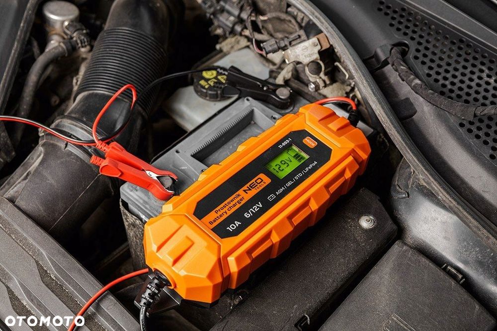 NEO PROSTOWNIK AUTOMATYCZNY ŁADOWARKA 12V 10A/160W - 7