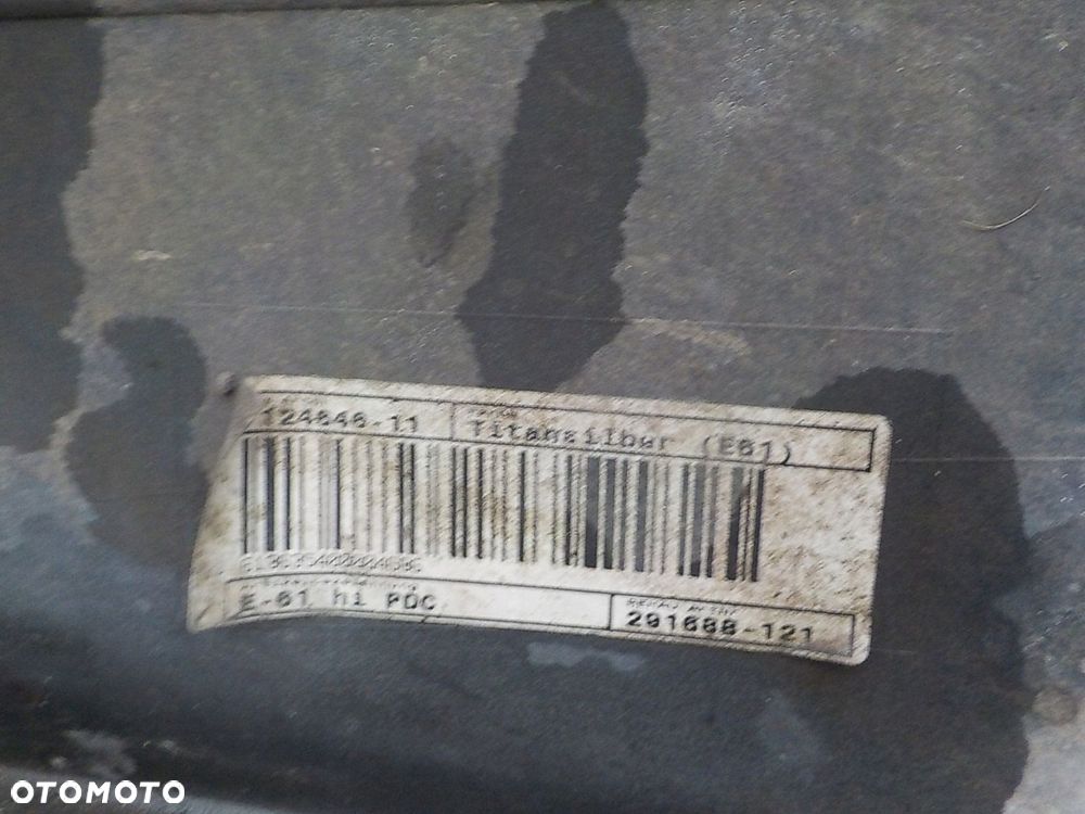 562 BMW 5 E61 ZDERZAK TYŁ TYLNY PDC - 10