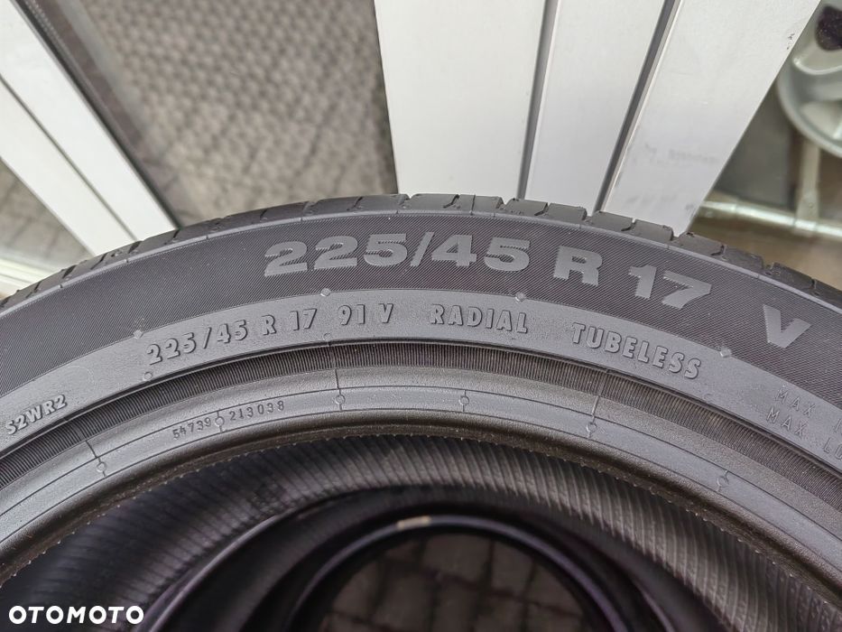 225/45R17 91V Continental Conti Sport Contact 5 komplet lato KL19 - 6