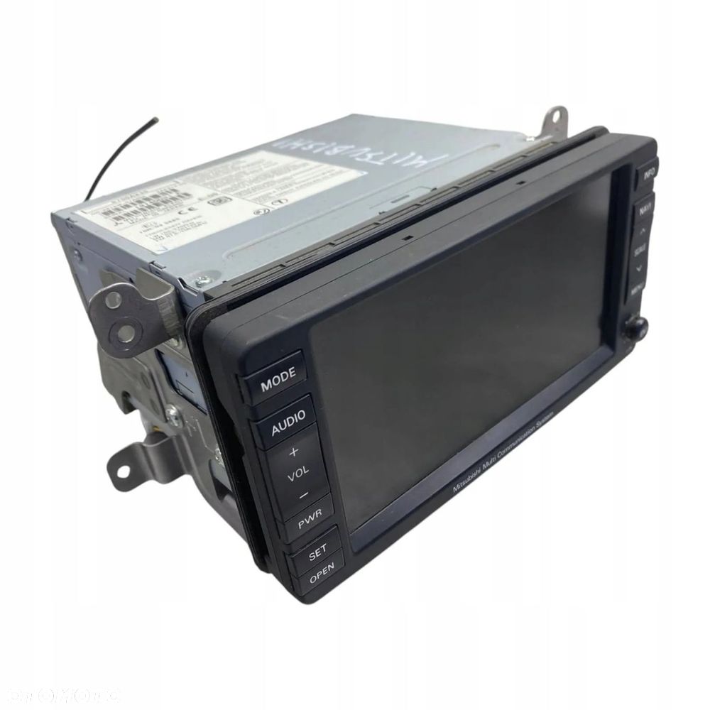 RADIO MODUŁ MULTIMEDIA MITSUBISHI LANCER VIII 8750A239 ORYGINAŁ - 4