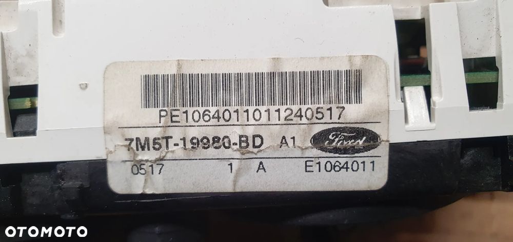 Panel nawiewu klimatyzacji klimy Ford Focus MK2 Lift 7M5T-19980-BD - 4