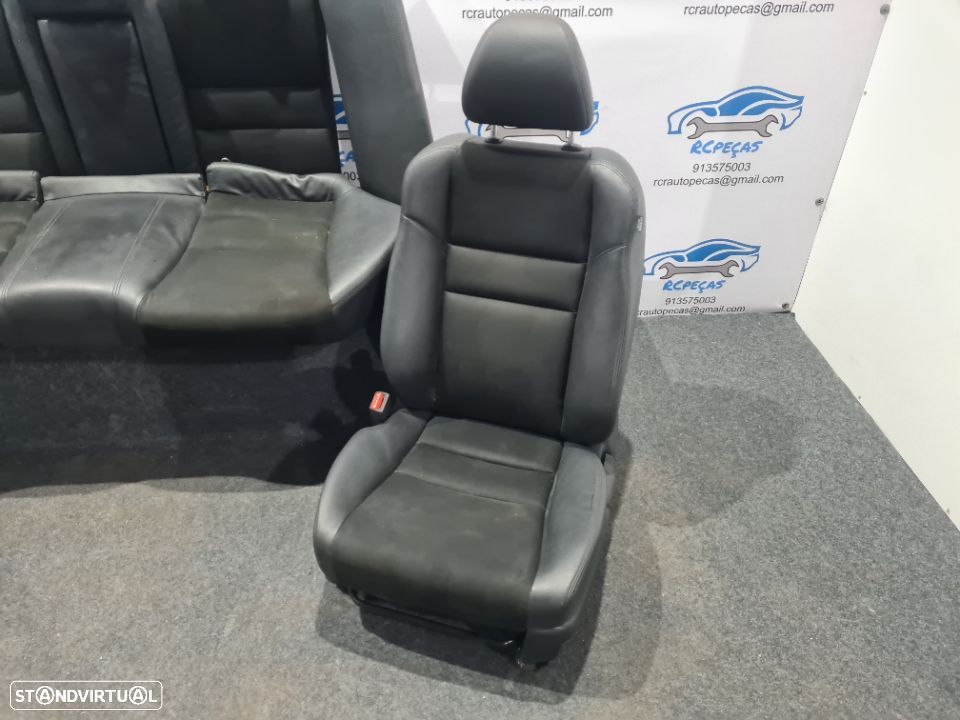 BANCO BANCOS PELE FRENTE FRONTAL AIRBAG HONDA ACCORD VII 7 MK7 TOURER CARRINHA - 7