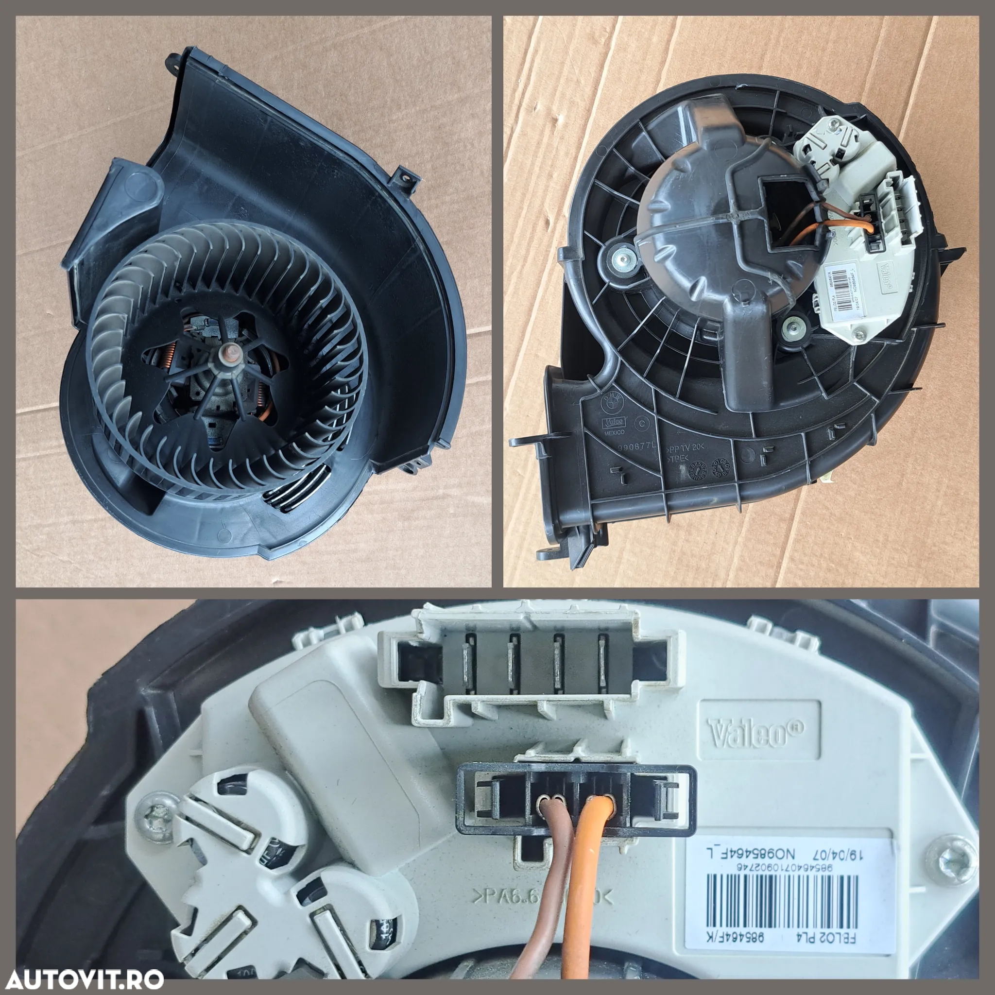 BMW X5 E70 X6 E71 F16 Head up display grila ventilatir stanga dreapta fata centrala cotiera spate buton avarii panou butoane control clima ventilatir senzori parcare deschidere portbagaj ventilator habitaclu aeroterma - 8