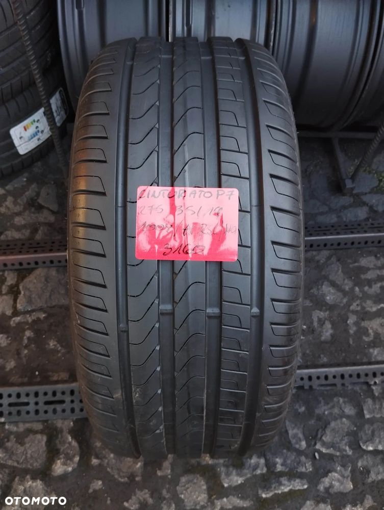 275 35 19 Pirelli Cinturato P7 100 Y RSC Run Flat BMW * MOE XL - 1