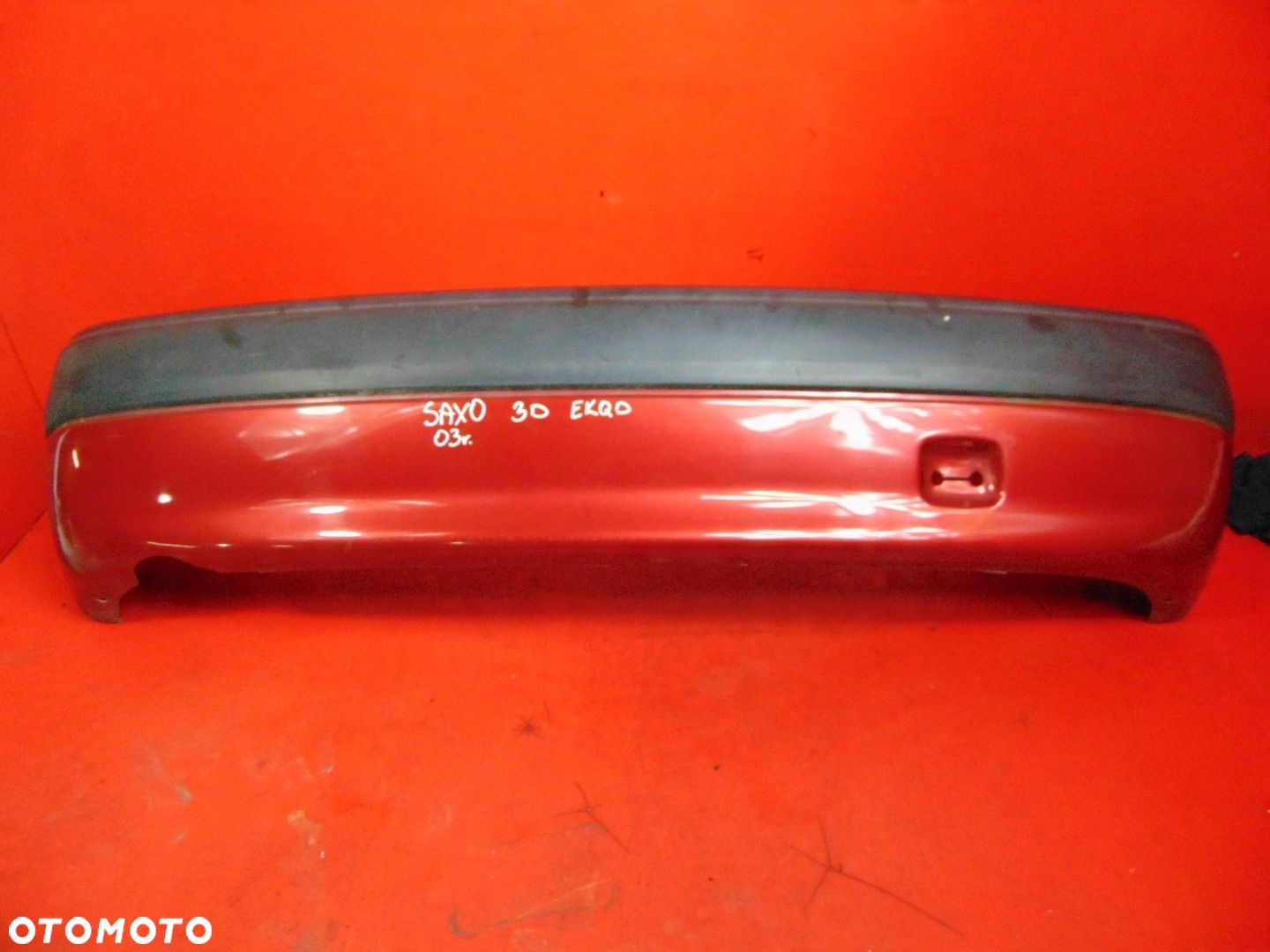 CITROEN SAXO ZDERZAK TYŁ TYLNY EKQD - 1