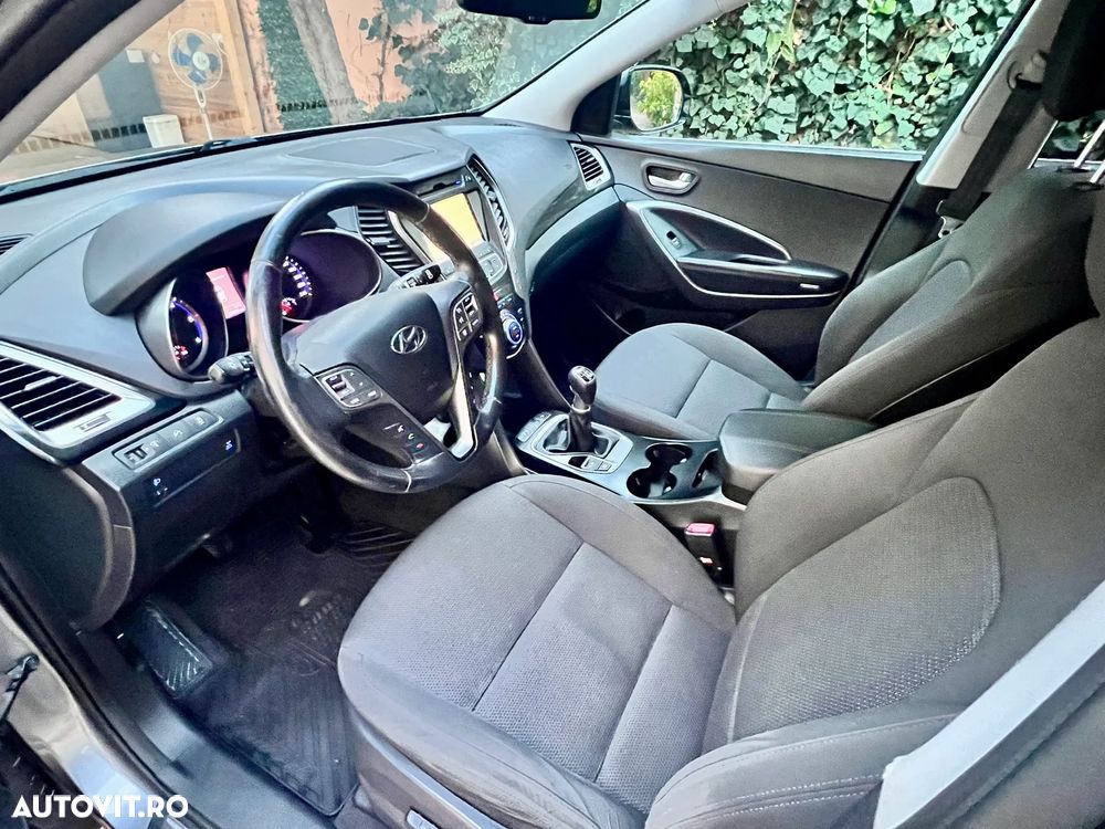 Hyundai Santa Fe blue 2.0 CRDI 4WD Premium - 14