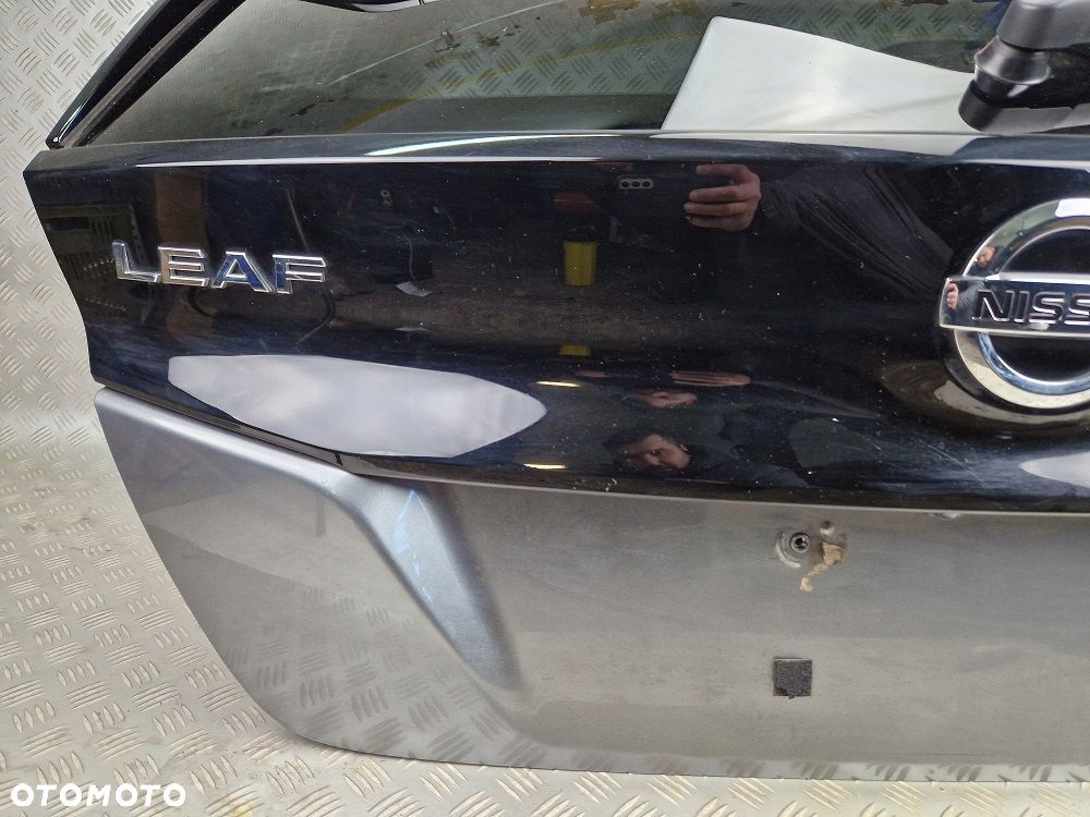 NISSAN LEAF II 2 ZE1 SZYBA KLAPA TYLNA KOLOR KAD INNE CZĘŚCI ZDERZAK TYŁ TYLNY LAMPA CZĘŚCI - 5