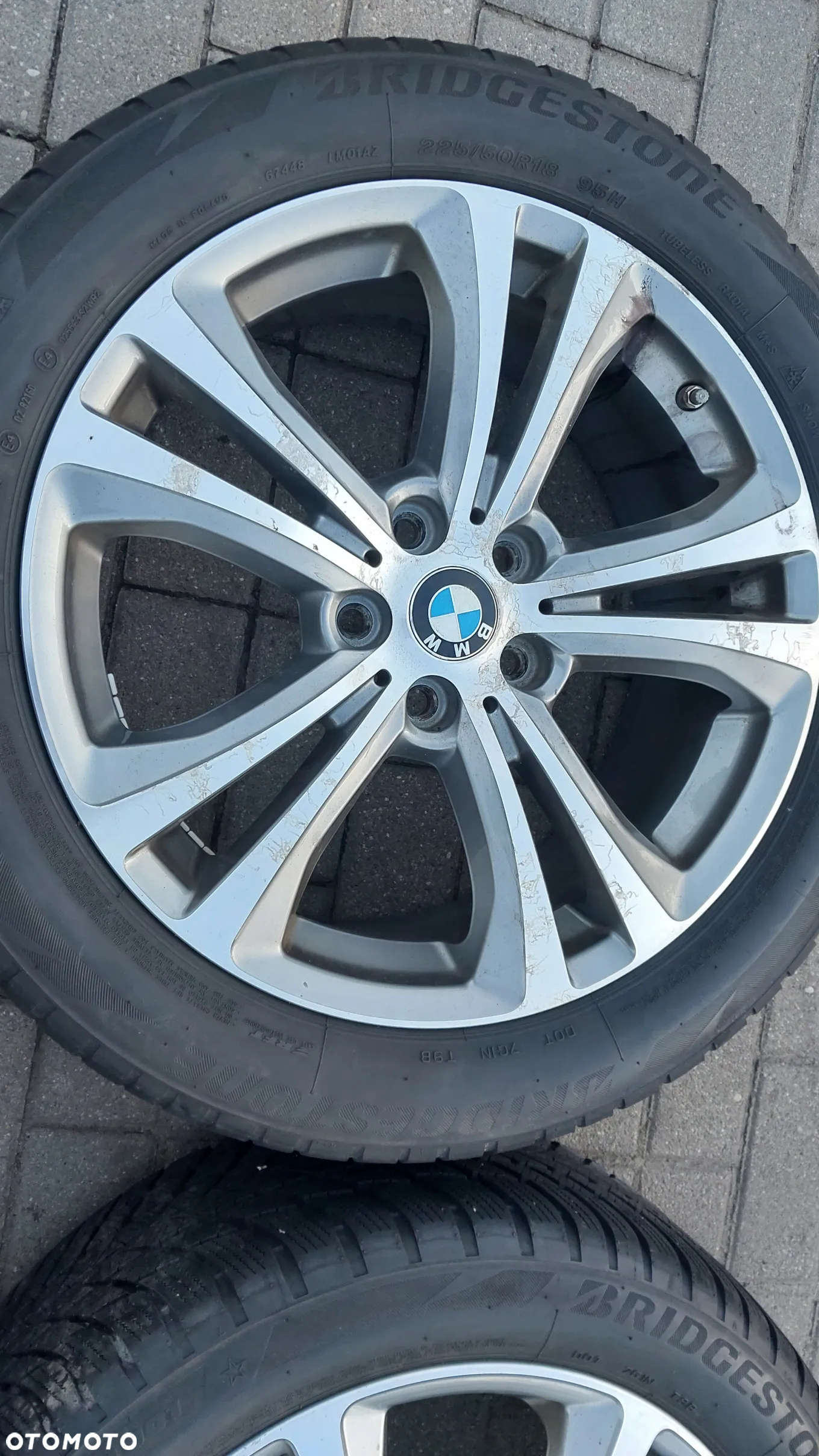 KOLA FELGI BMW X2 F39 X1 F48 7,5x18 ET51 5x112 6856069 STYLING 568 ZIMA - 4