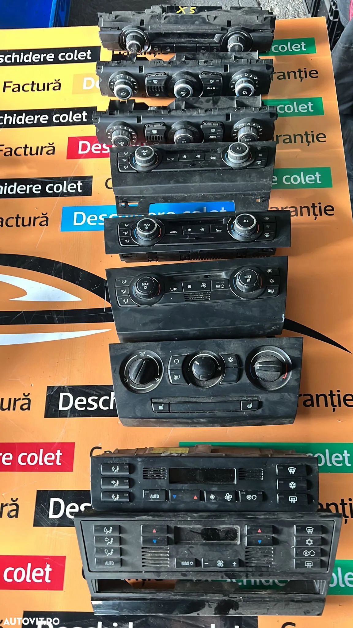 Panou clima BMW E60 E61 E90 E91 X5 E70 X6 E71 E84 E87 E46 E39 - 1