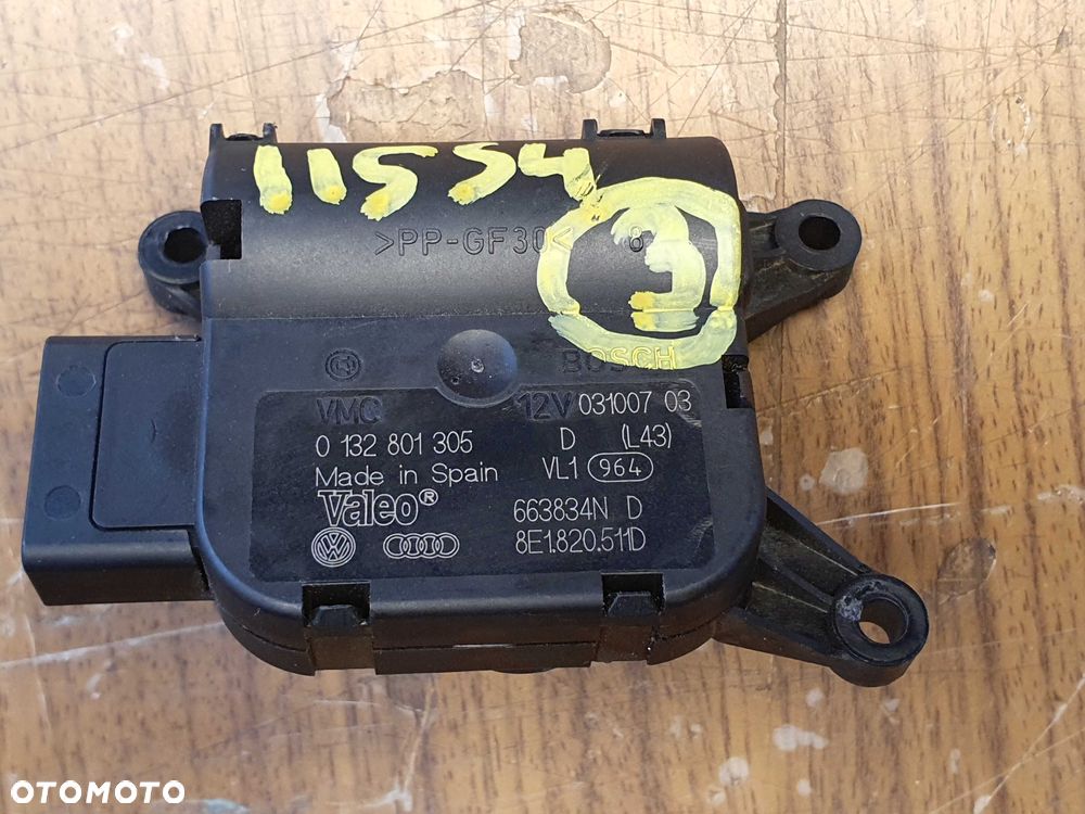 Silniczek Nagrzewnicy Mechanizm Nawiewu Klapki EUROPA AUDI A4 B6 B7 - 10