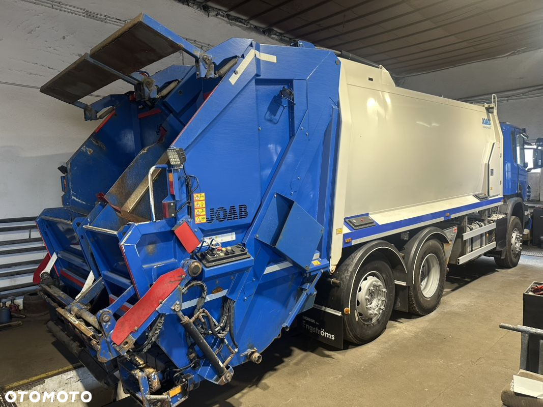 Scania P370 6X2 EURO6 Smieciarka JOAB dwukomorowa - 2