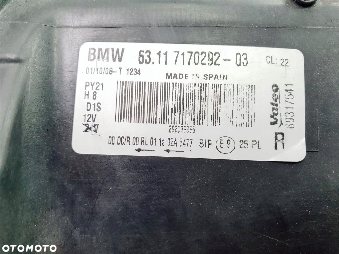 BMW 1 E87 E81 E82 LCI LIFT 08-11r PRAWA LAMPA PRZÓD XENON ORY EU - 12