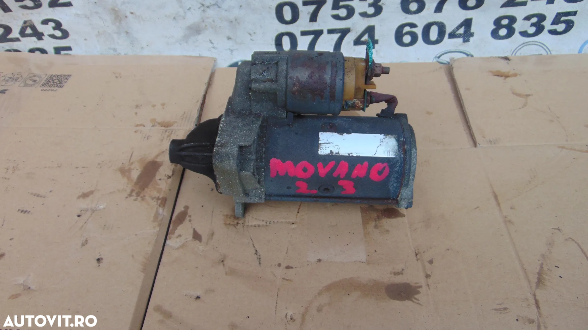 Electromotor Renault Master 2.3 Opel Movano 2010-2016 dezmembrez - 2