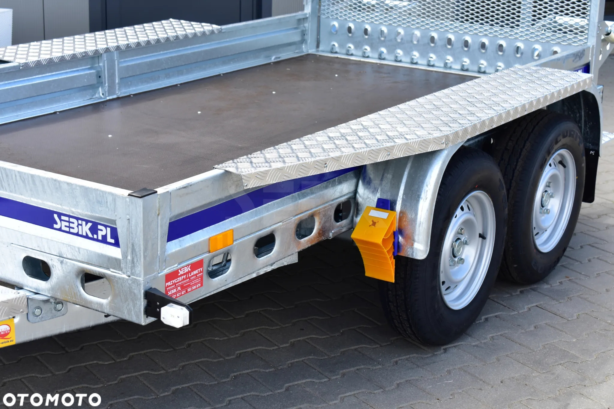 Inny WIOLA B2730 Trap lub najazdy. Transport minikoparki. - 7