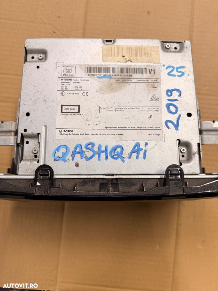 Navigatie NISSAN QASHQAI J11 facelift an 2017-2021 cod 259157FW0A - 5