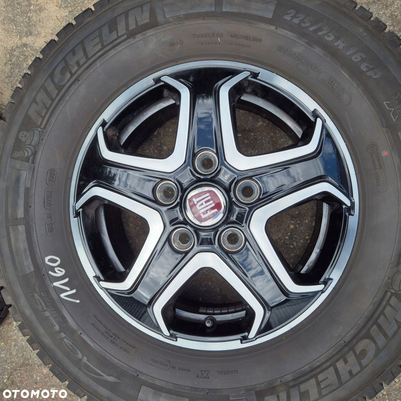 LATO KOŁA 16 CITROEN JUMPER FIAT DUCATO PEUGEOT BOXER 225/75 R16 5x130 - 2