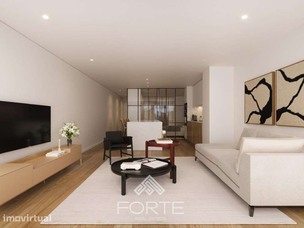 Apartamento T1 NOVO em São João da Madeira - Grande imagem: 5/6