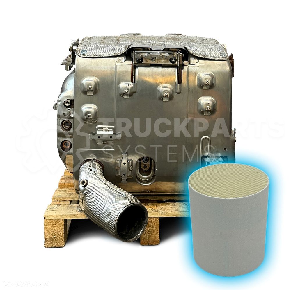 KATALIZATOR Z NOWYMI FILTRAMI SCR, DAF 106 POLIFT EURO 6, 2140970, 2188247, 2232841, 2300749 - 1