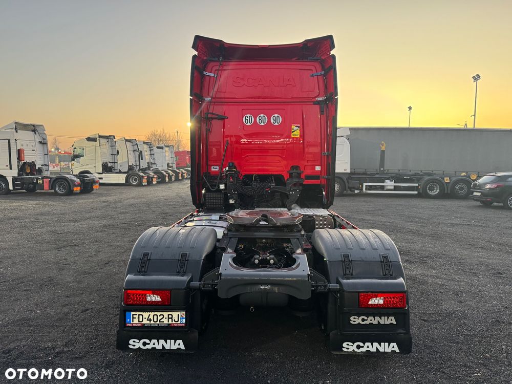 Scania R500 / Automat / Retarder / Full Spoiler / Klima Postojowa / Tył 4 poduszki / z Francji - 9