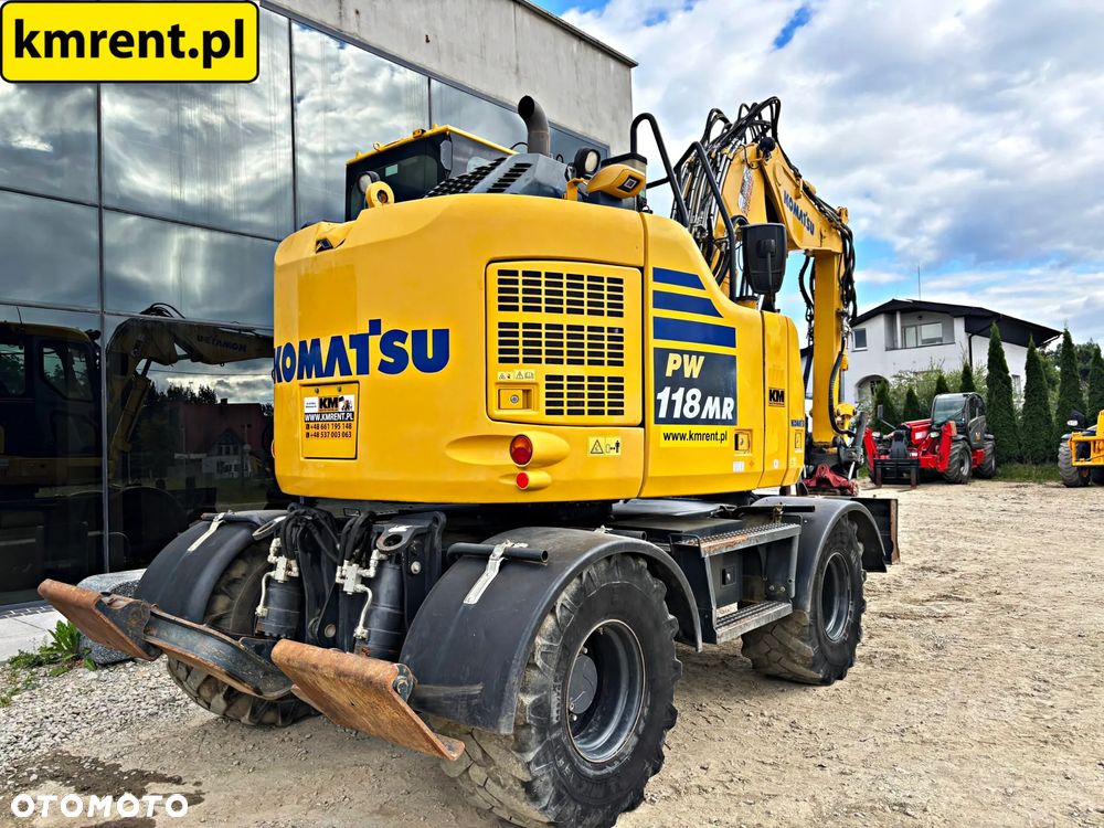 Komatsu PW 118 MR-11 KOPARKA KOŁOWA 2020R. ENGCON | 98 WACKER 9503 100 TAKEUCHI TB295 TEREX TW 110 LIEBHERR 311 309 YANMAR MECALAC 714 CAT 313 JCB 130, 145 - 11