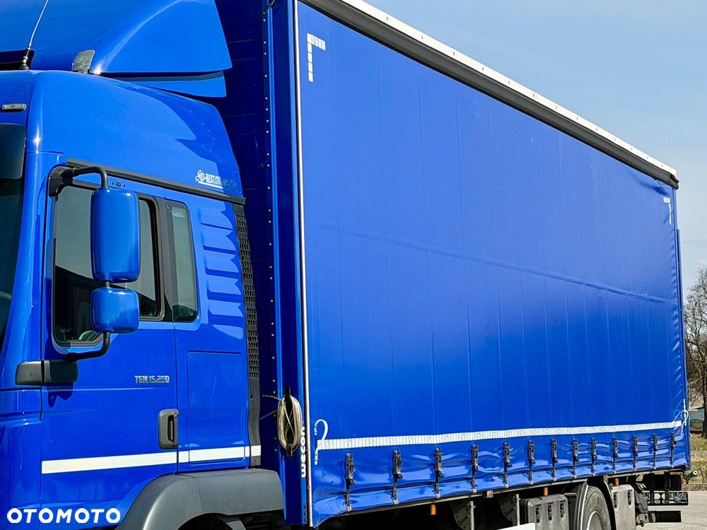 MAN TGM 15.250 / FIRANKA / WINDA / 23 EUROPALETY / SYPIALKA / DWA ŁÓŻKA / 2018 ROK - 14
