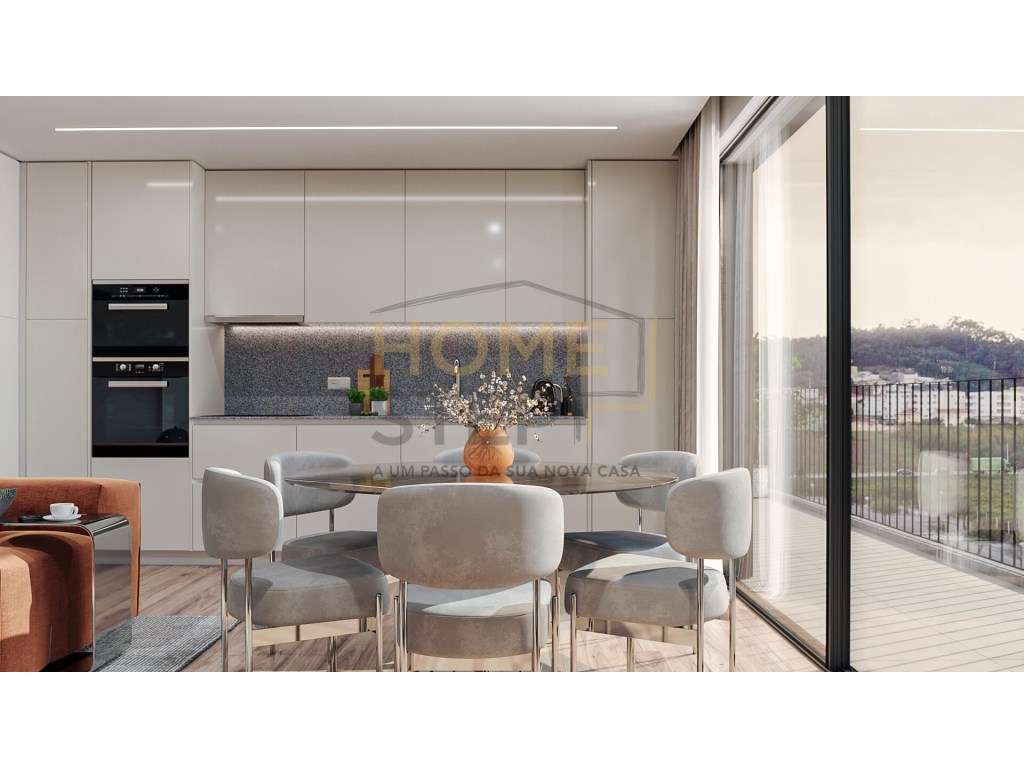 Apartamento T2, empreendimento Jardins da Seara em Oliveira do Dour... - Grande imagem: 4/9