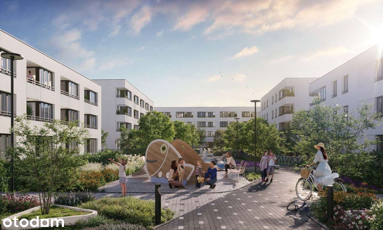 2-pokojowe mieszkanie 39m2 + balkon Bez Prowizji