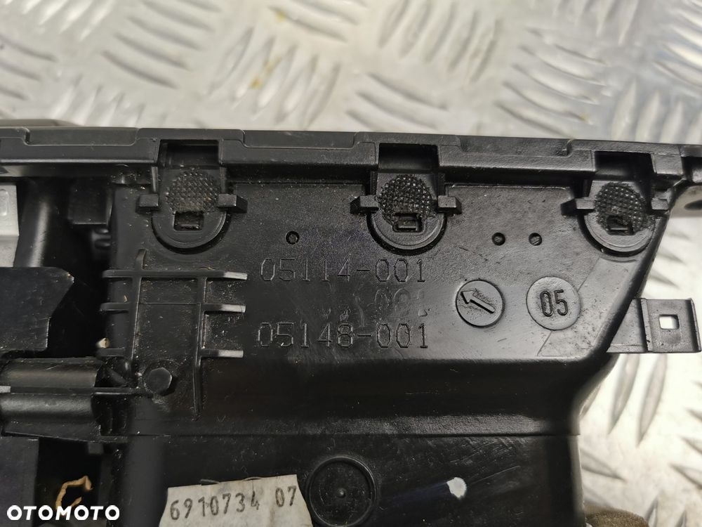 Kratka Środkowa Nawiewu Deski Rozdzi Kokpitu 6 910 734 Bmw E60 Przedlift - 4
