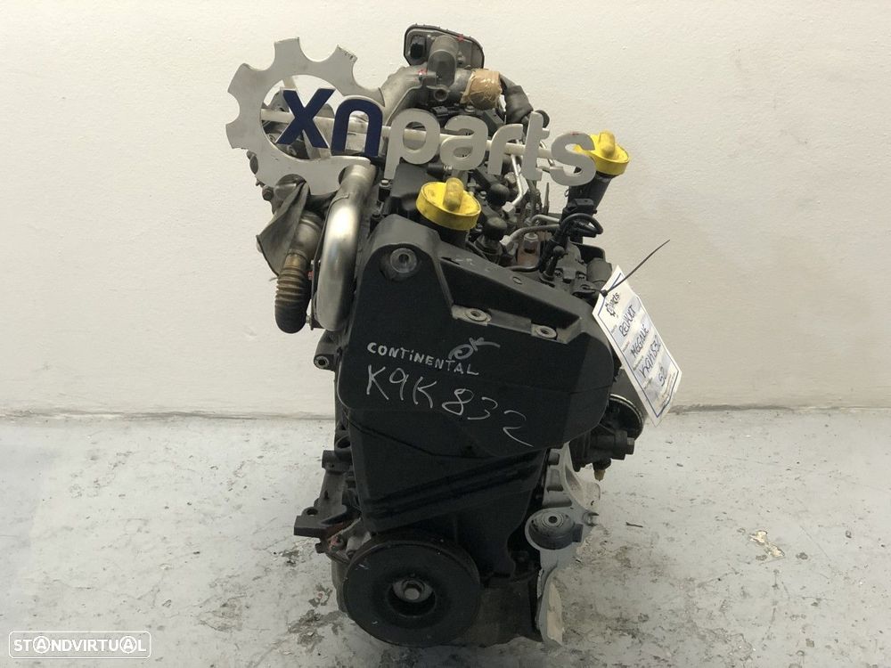 Motor RENAULT GRAND SCNIC III (JZ0/1_) 1.5 dCi | 04.09 -  Usado REF. K9K832 - 5