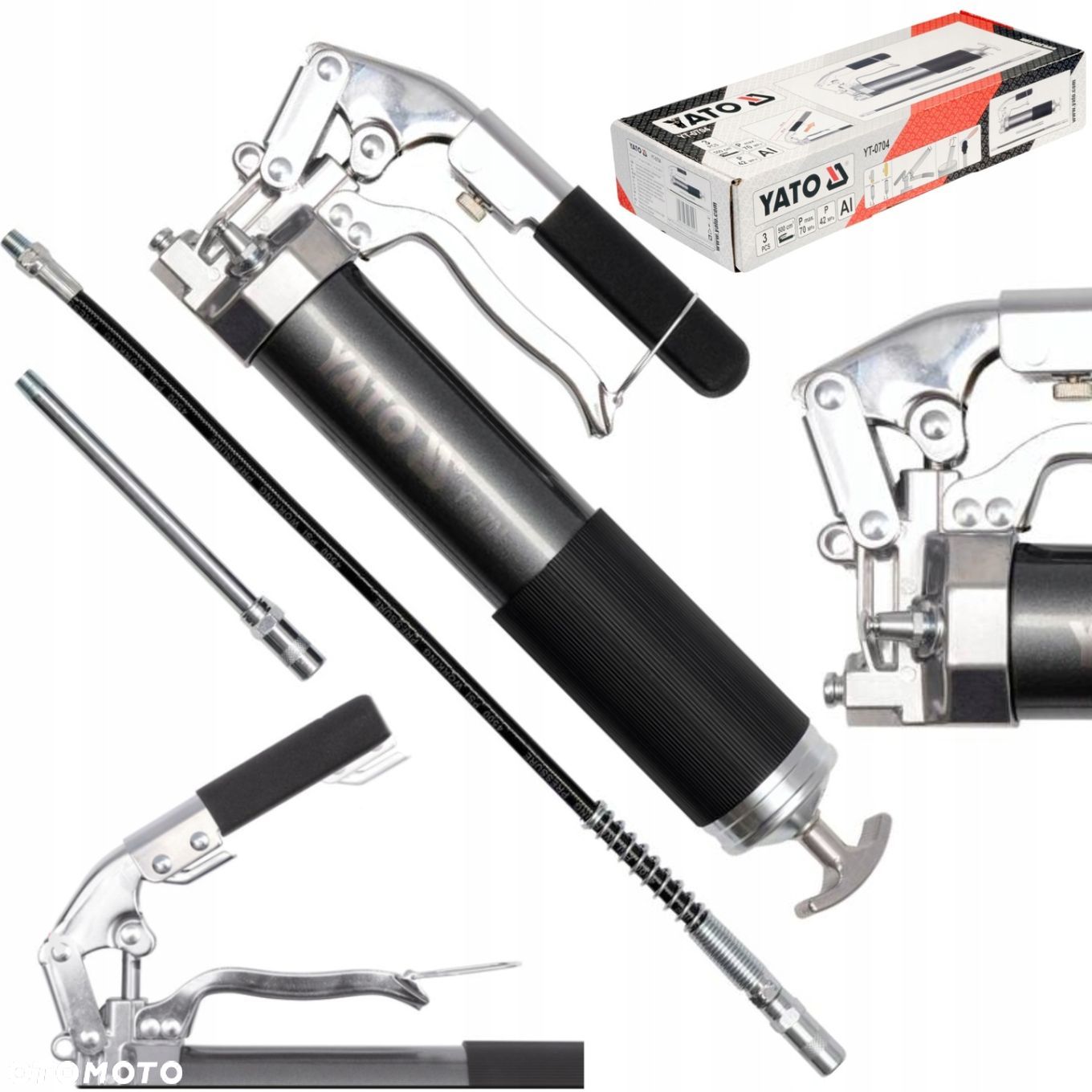 SMAROWNICA RĘCZNA WZMOCNIONA 500ml YT-0704 YATO - 1
