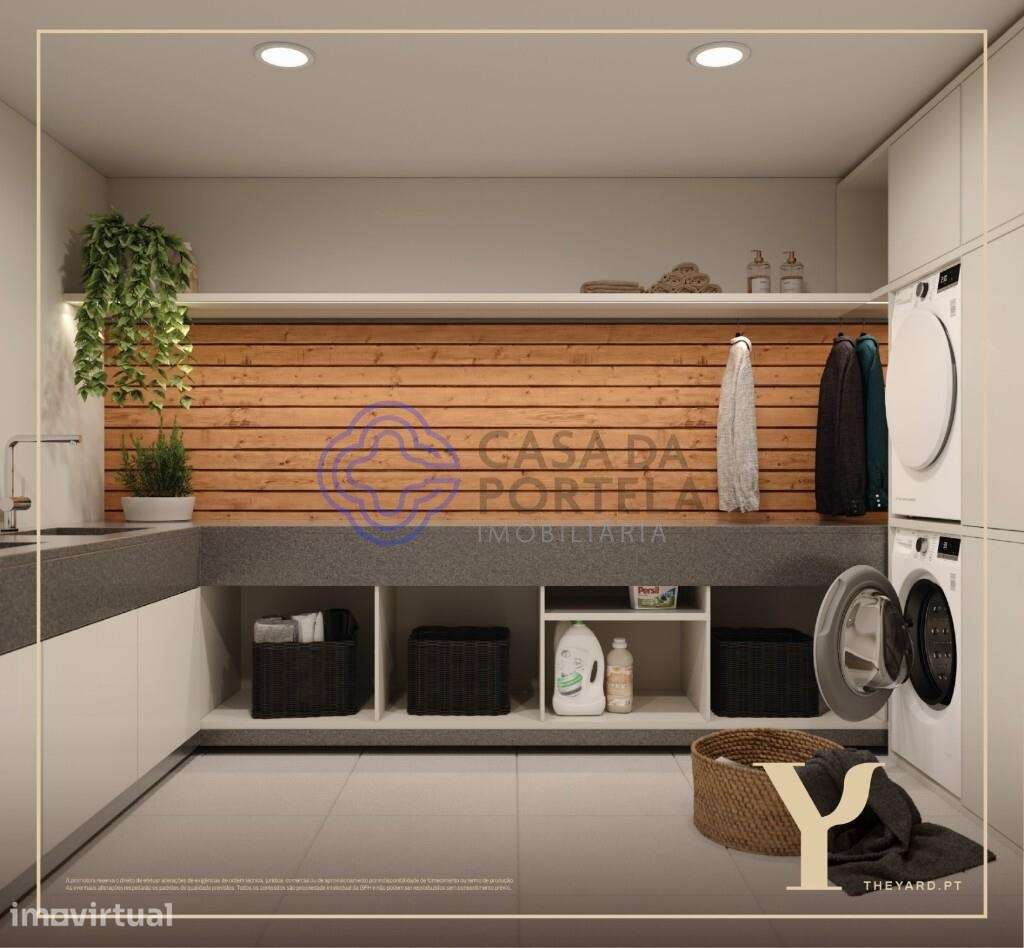 T1suite em Gaia,  varanda, cozinha equipada open space, ar condicionad - Grande imagem: 3/20