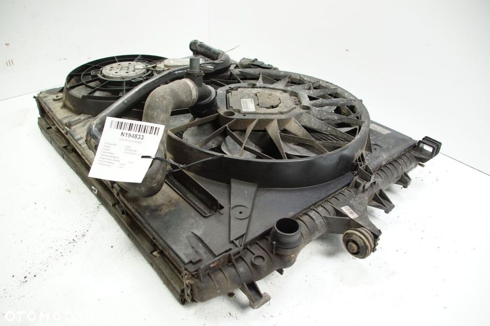 CHŁODNICA WODY PORSCHE CAYENNE I LIFT 7L6121253B 7L0121203J - 4