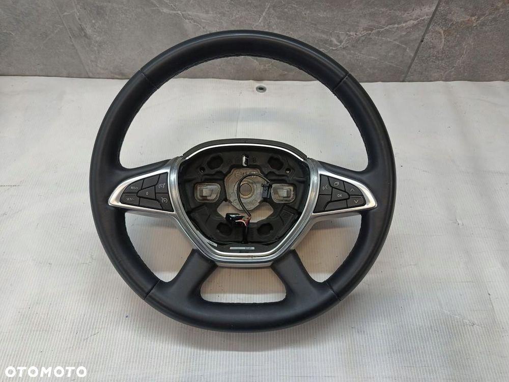 dacia sandero stepway iii 21r- kierownica skóra jogger 484004420r - 1