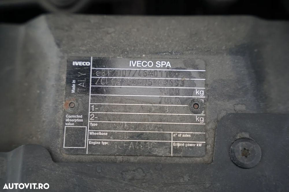 Iveco DAILY 35-180 / CONTAINER / HI-MATIC / PALFINGER LIFT / 3 LOCURI / 2021 - 37