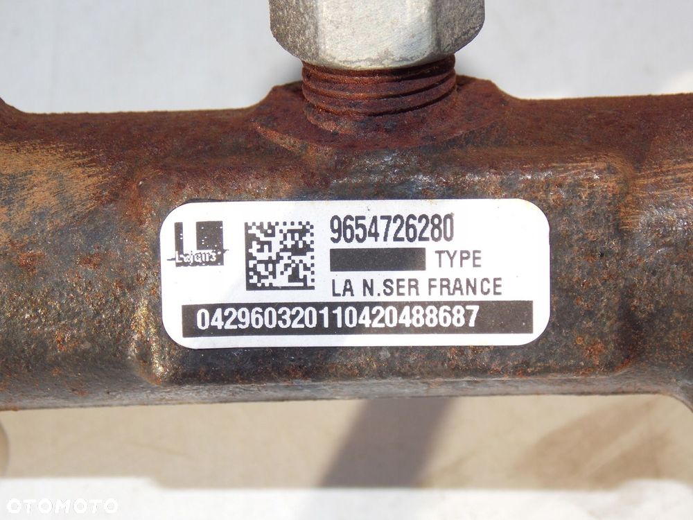 listwa wtryskowa peugeot 307 308 407 2.0 hdi - 2