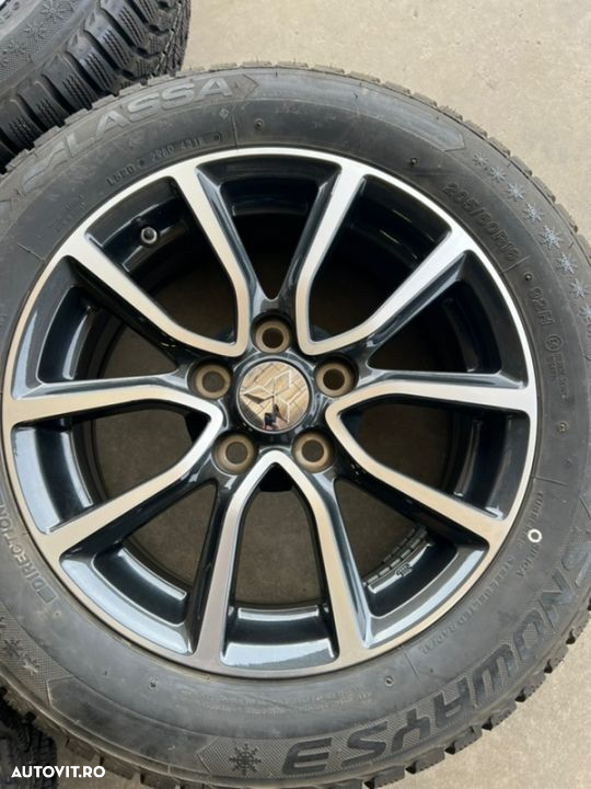 vând set jante originale noi Mitsubishi pe 16” cu anvelope noi - 3