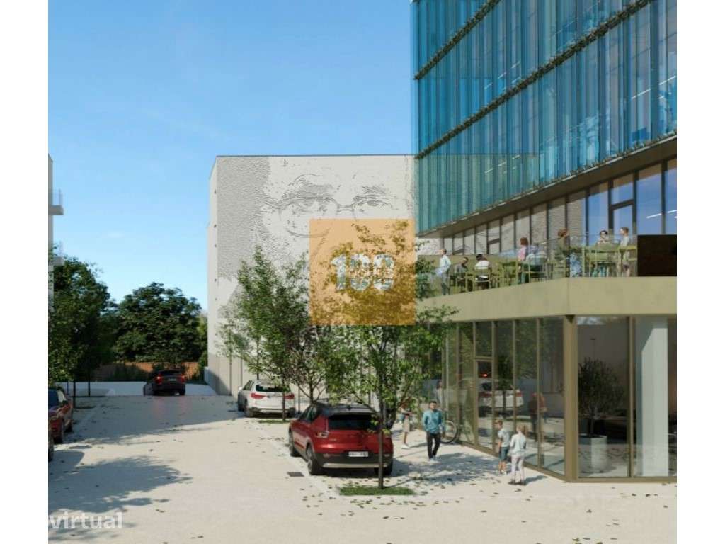 T1 com terraço - Porto Art Square - Grande imagem: 3/49