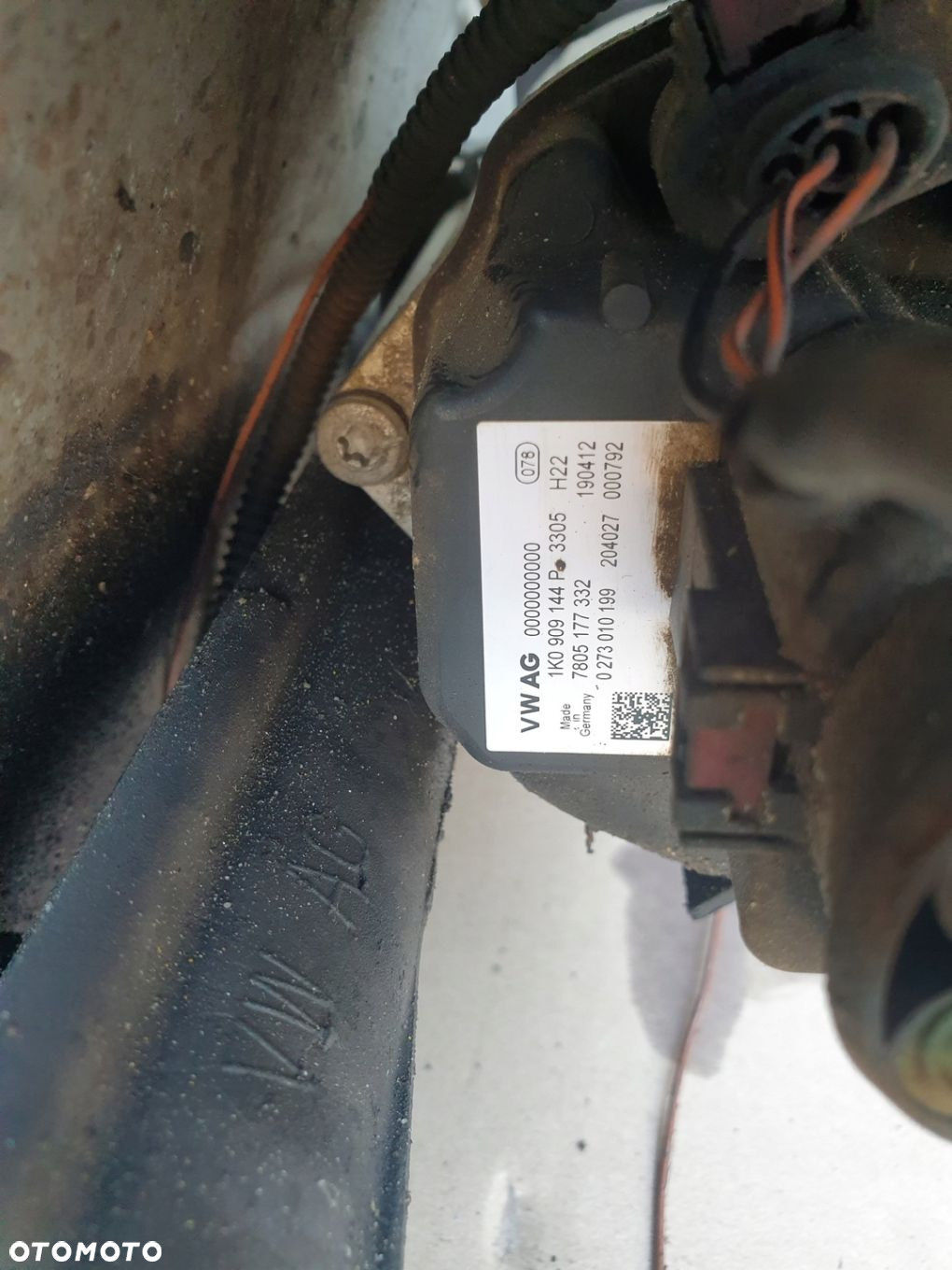 MAGLOWNICA PRZEKŁADNIA VW CADDY 1K0909144P - 7