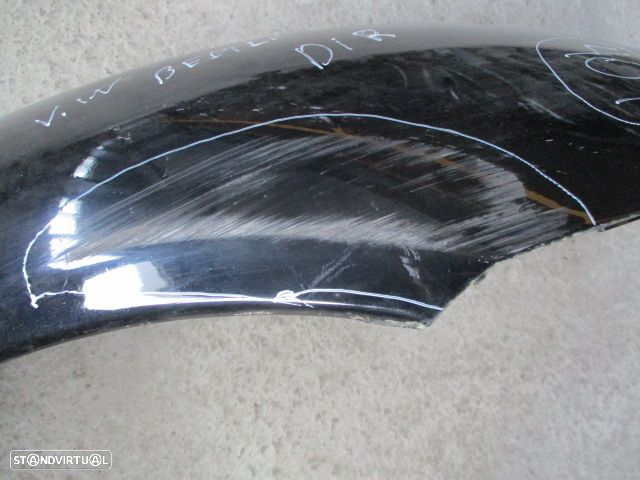 Guarda Lamas GL401 VW BEETLE 2004 PRETO DANIFICADO Drt - 2