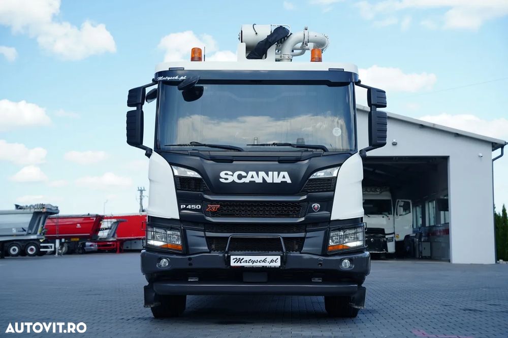 Scania P 450 XT / 6x4 / POMPĂ DE BETON CIFA K35L / ANUL 2019 / RADIOCOMANDĂ / IMPORTAT - 9