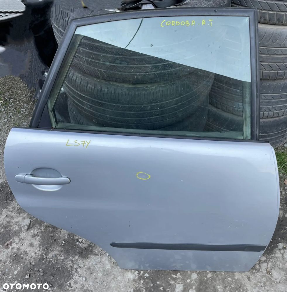 Drzwi Seat Cordoba II prawe tył LS7Y OE - 1
