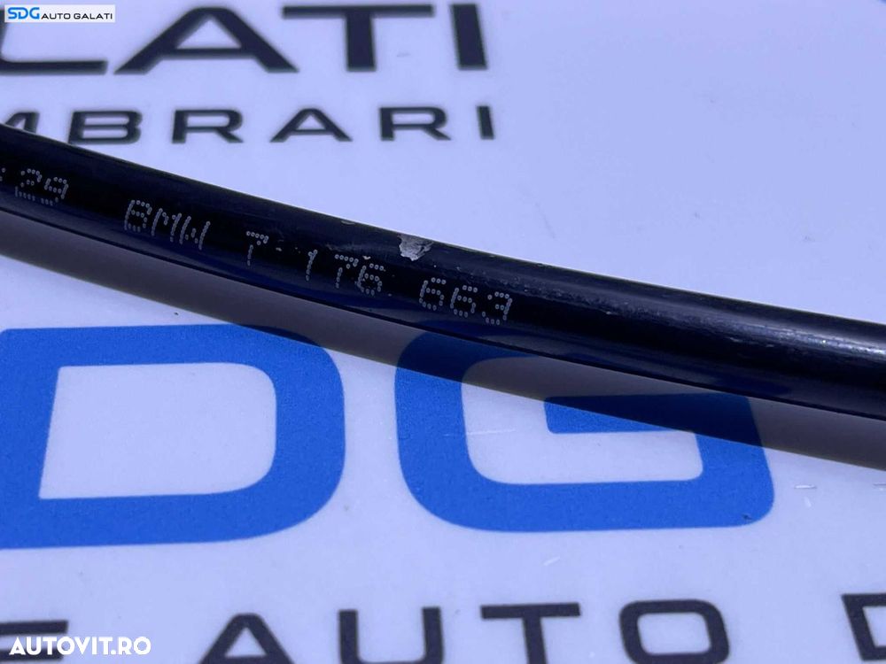 Teava Conducta Furtun Carcasa Filtru Combustibil Motorina BMW Seria 1 E81 E87 118 120 2.0 D 2004 - 2011 Cod 7176663 - 3