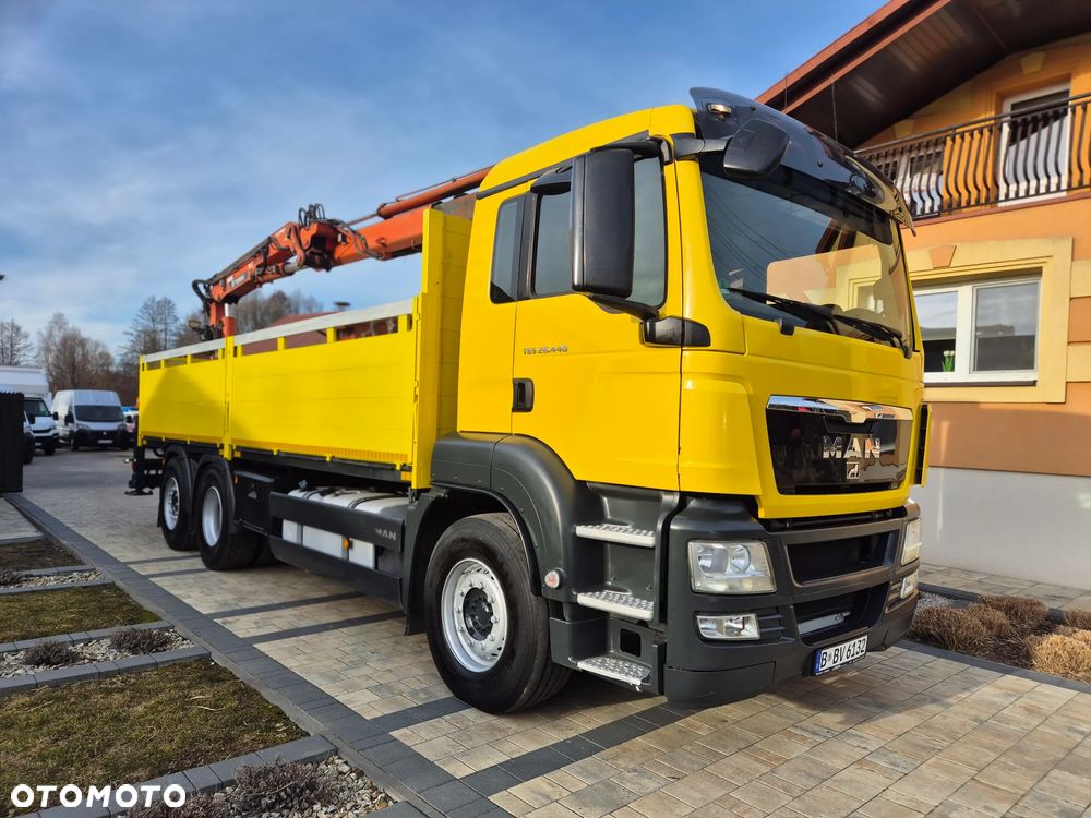 MAN TGS 26.440 6X2 HDS ATLAS TEREX 165 BUDOWLANY Sprowadzony - 3
