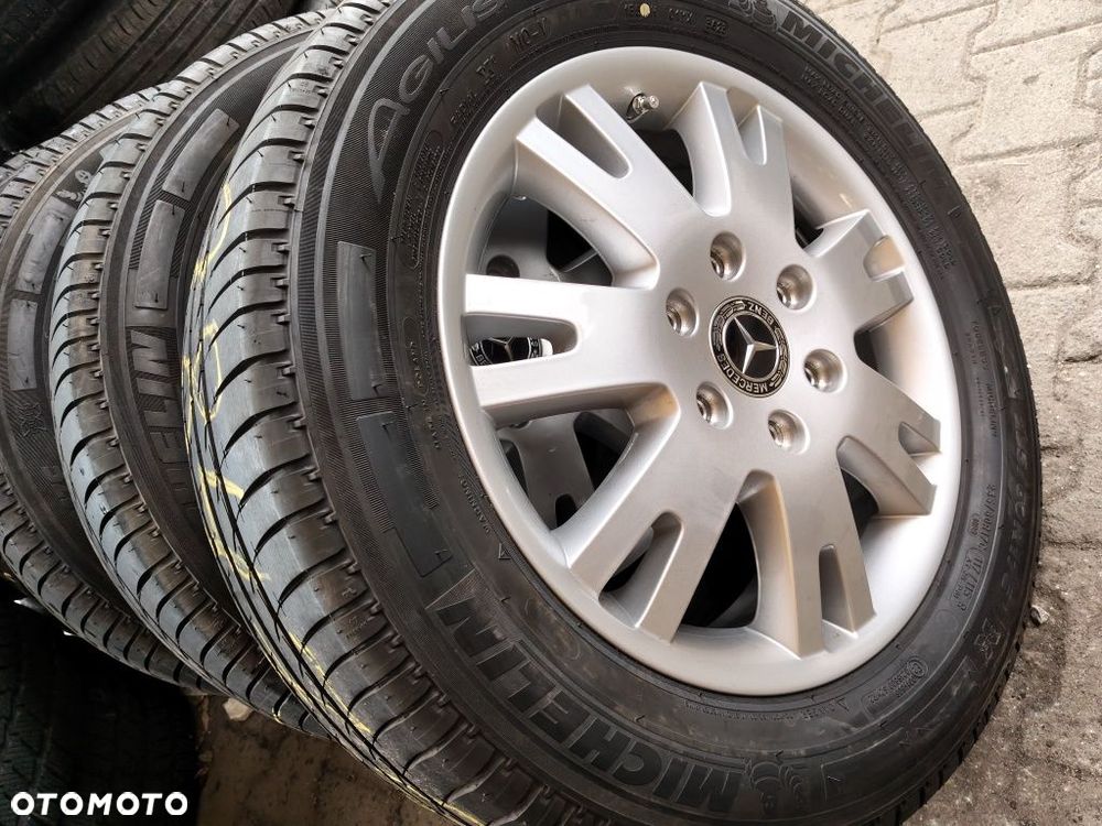 Nowe demo koła aluminiowe letnie oryginalne Mercedes sprinter 235/60/17c Michelin 6x130 2023/24r
